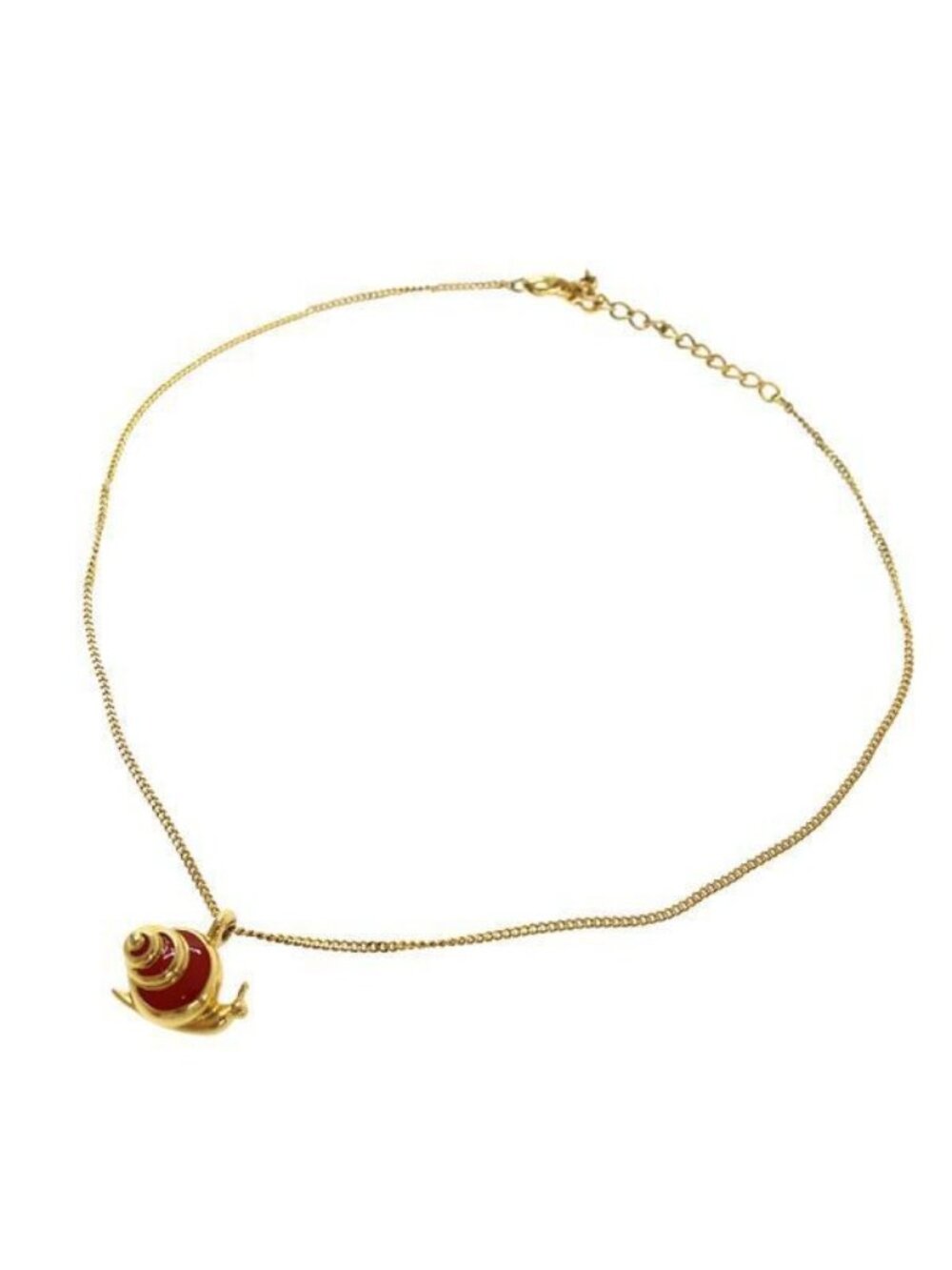 Dior Necklace Snail Gold